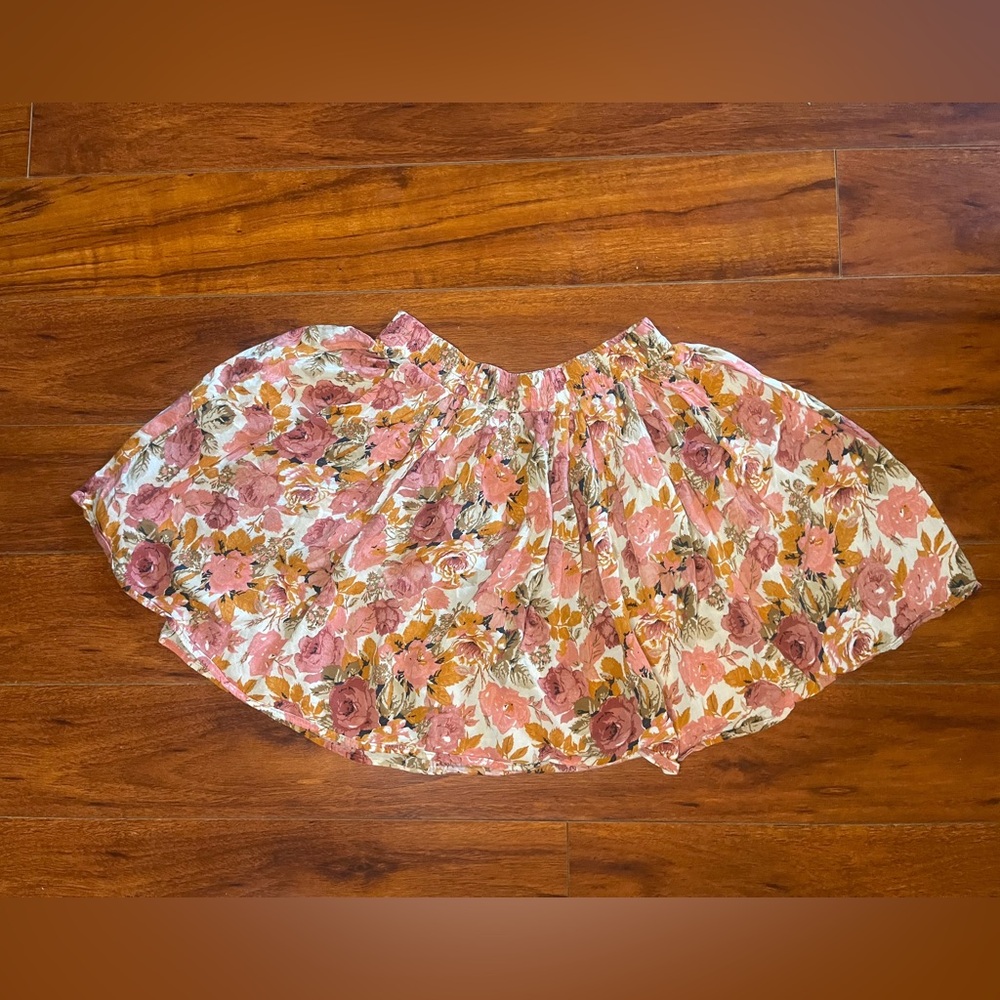 Brandy melville heather floral skirt